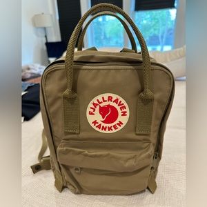 Fjallraven Kanken Mini Backpack in Olive